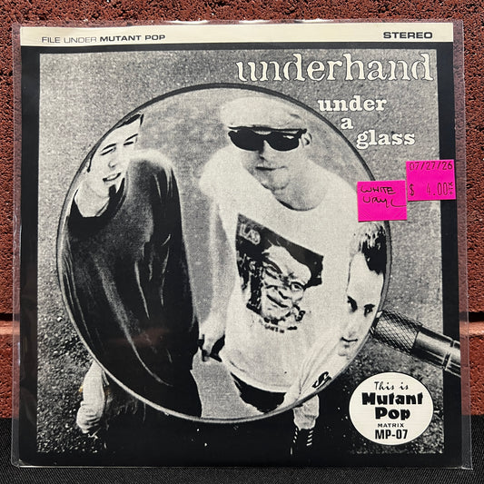 Used Vinyl: Underhand "Under A Glass" 7" (1995 Press - White Vinyl)