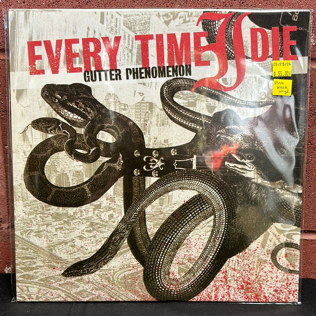 Used Vinyl:  Every Time I Die ”Gutter Phenomenon” LP (Pink and black vinyl)