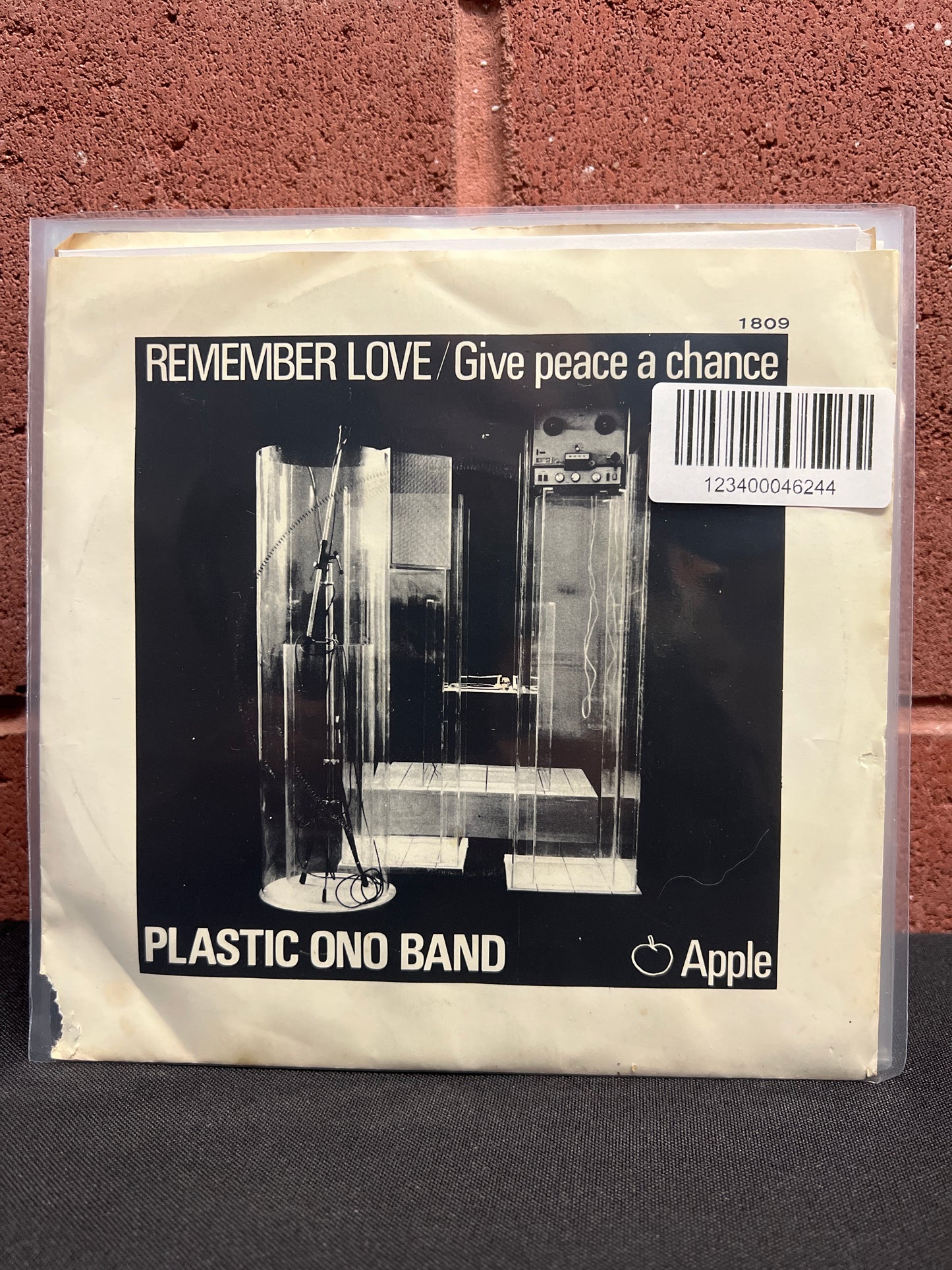 Used Vinyl: Plastic Ono Band "Give Peace A Chance / Remember Love" 7"