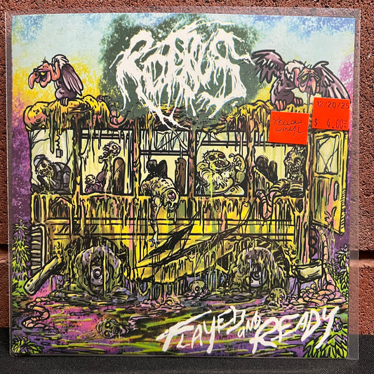 Used Vinyl: Rotbus "Flayed and Ready" 7" (Yellow Vinyl)