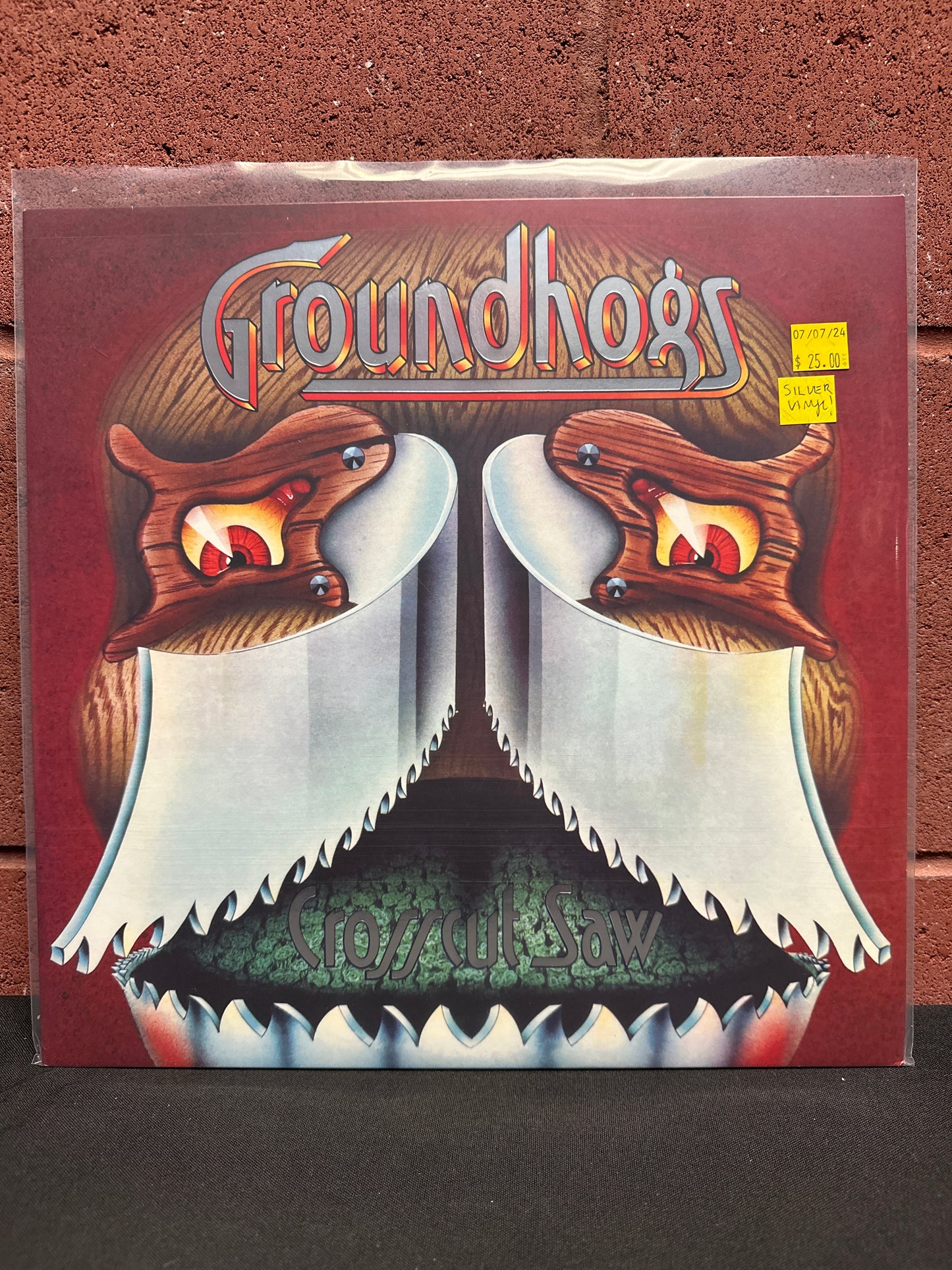 Used Vinyl:  The Groundhogs ”Crosscut Saw” LP (Silver vinyl)