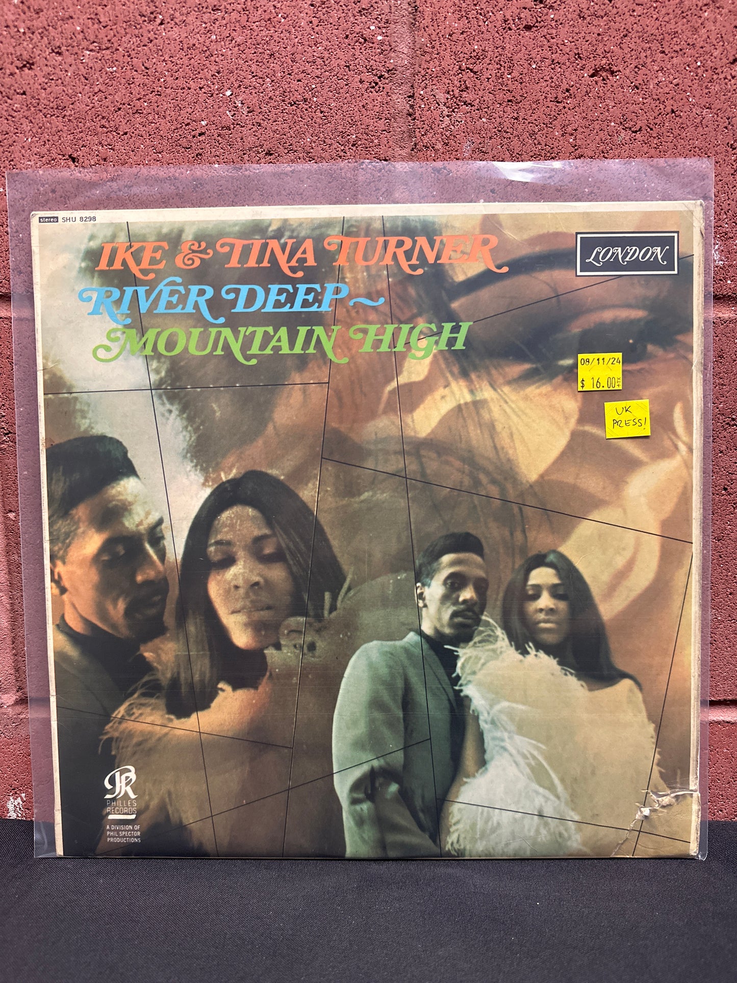 Used Vinyl:  Ike & Tina Turner ”River Deep ~ Mountain High” LP