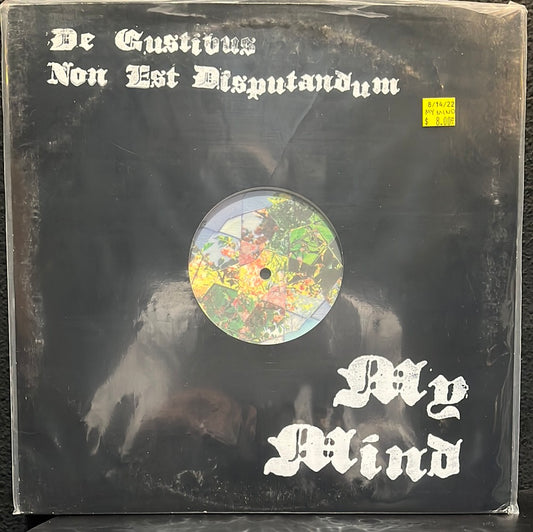 USED VINYL: My Mind “Fed Up With My Self (De Gustibus Non Est Disputandum)” 12" (Clear Vinyl)