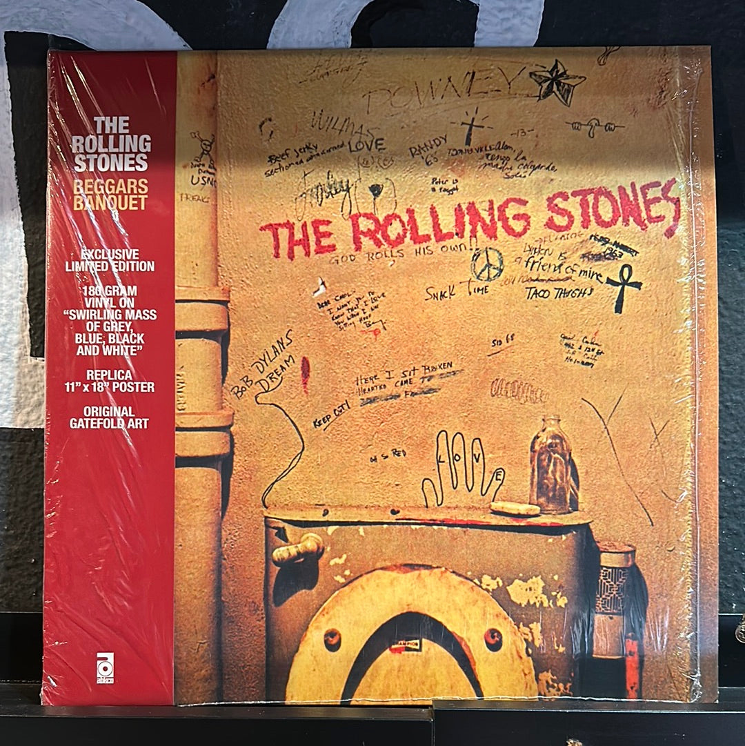 Used Vinyl:  The Rolling Stones ”Beggars Banquet” LP (Gray with splatter vinyl)