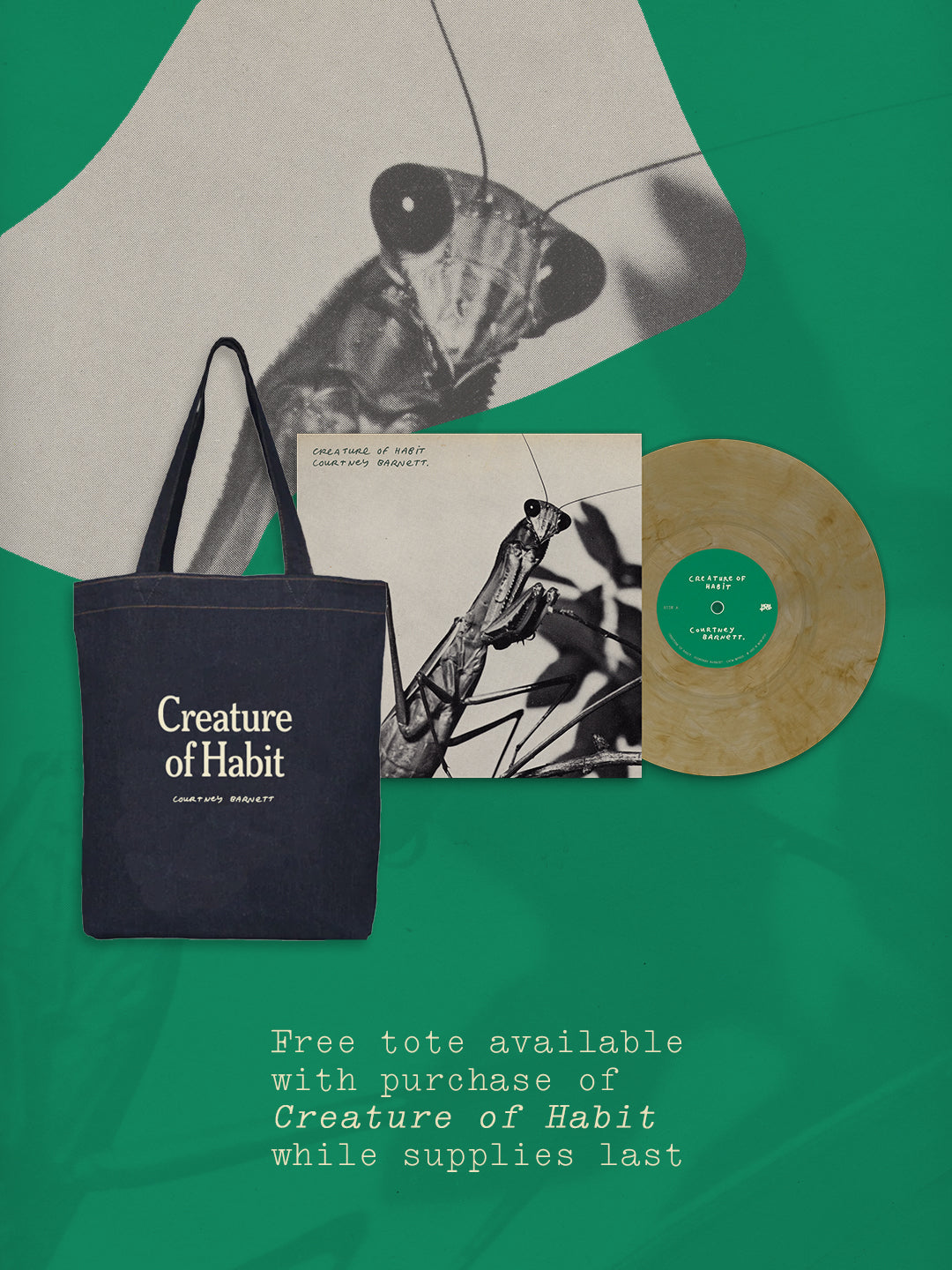 Courtney Barnett "Creature of Habit" Listening Party - Thursday 3/26 @ 5PM