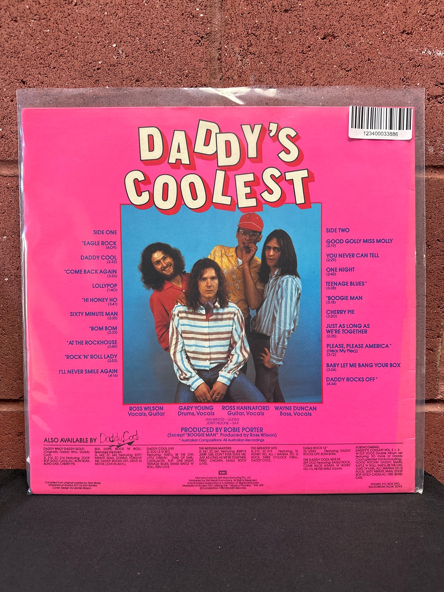 Used Vinyl:  Daddy Cool ”Daddy's Coolest - The 20 Greatest Hits Of Daddy Cool” LP