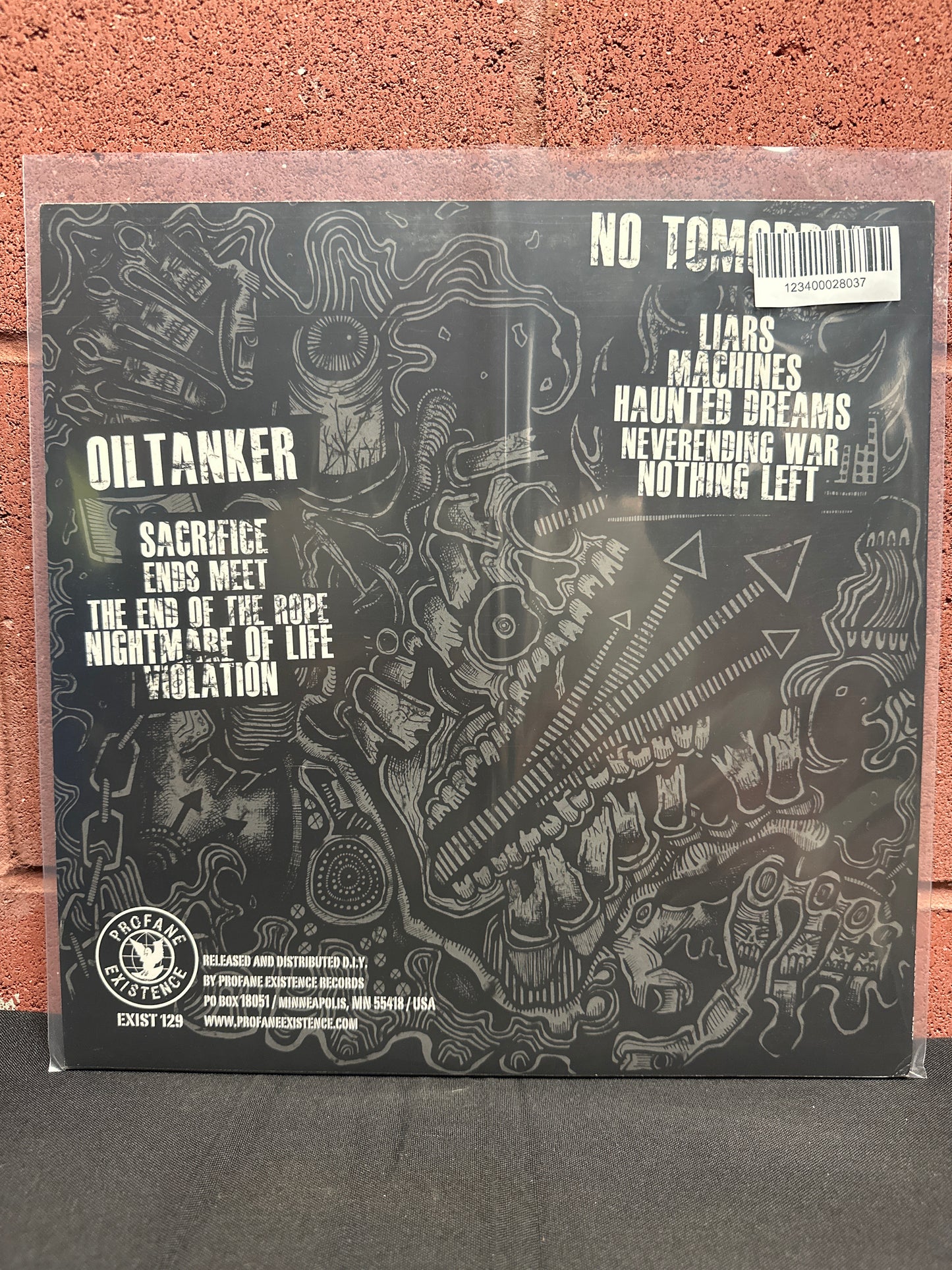 Used Vinyl:  Oiltanker / No Tomorrow ”Oiltanker / No Tomorrow” LP