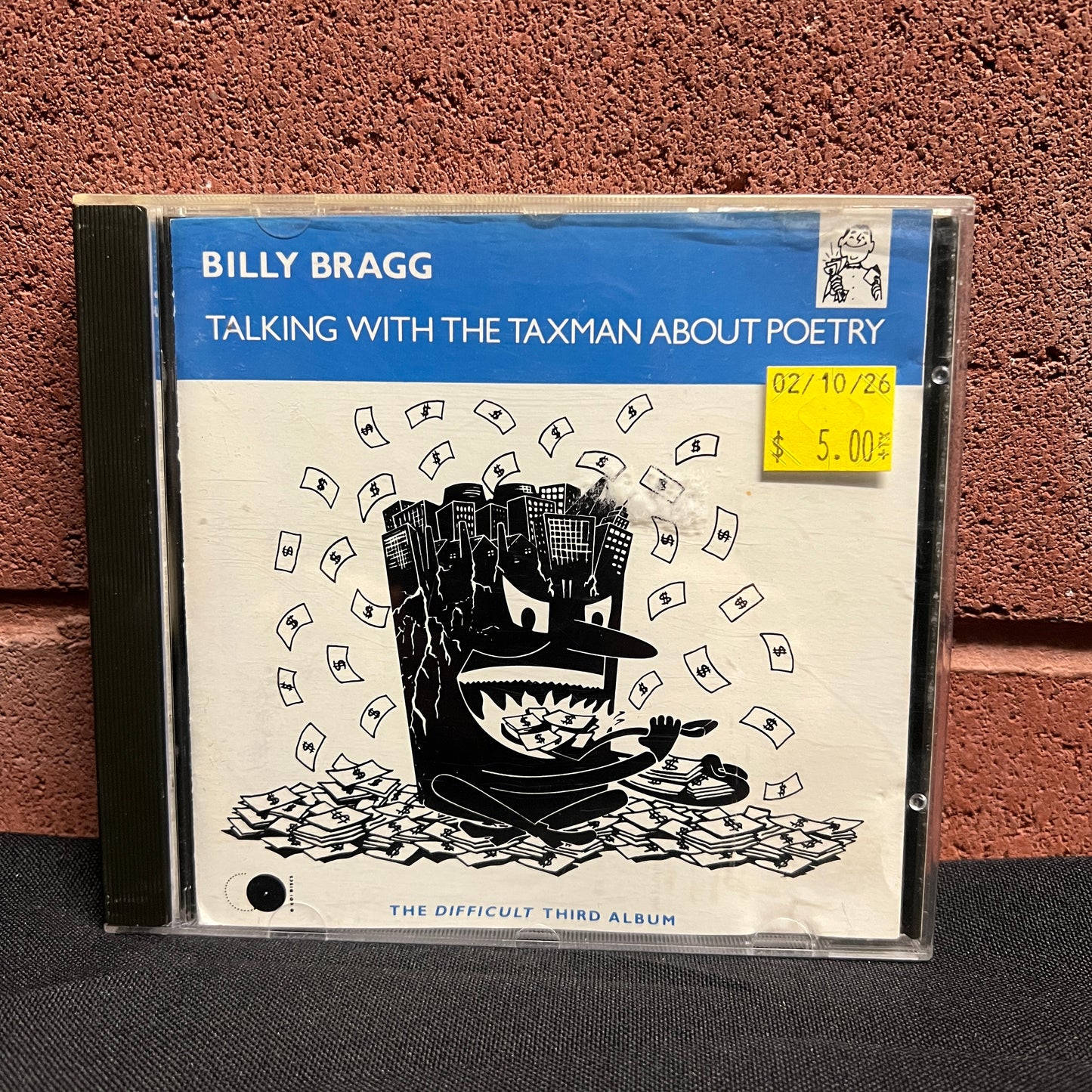 Used CD: Billy Bragg "Talking With The Taxman About Poetry" CD