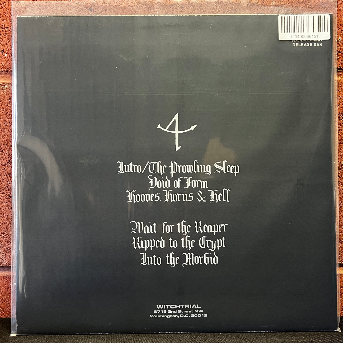 Used Vinyl: Witchtrial "S/T" 12" (2019 Press)