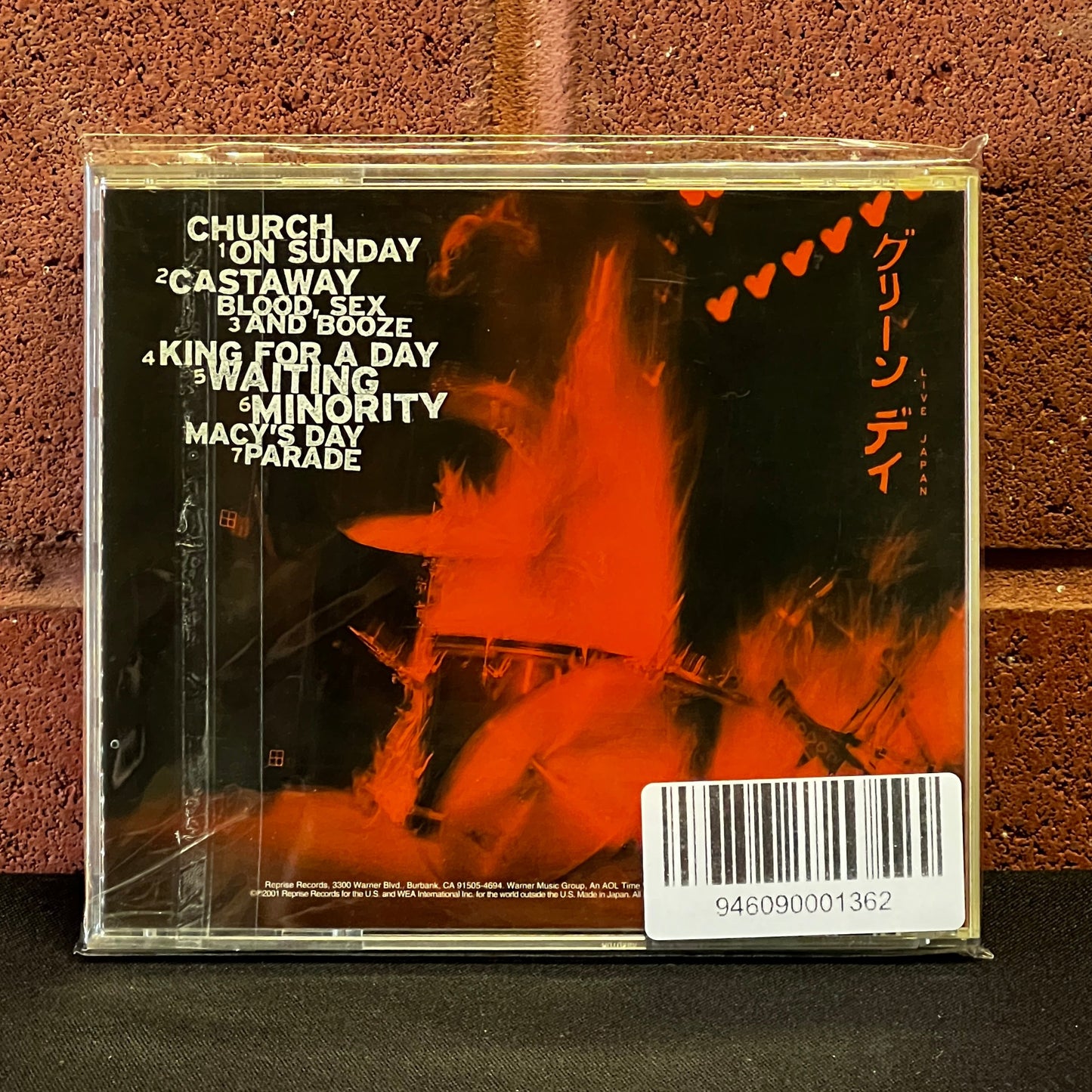 Used CD: Green Day "Tune In, Tokyo..." CD (2001 Japanese Press)