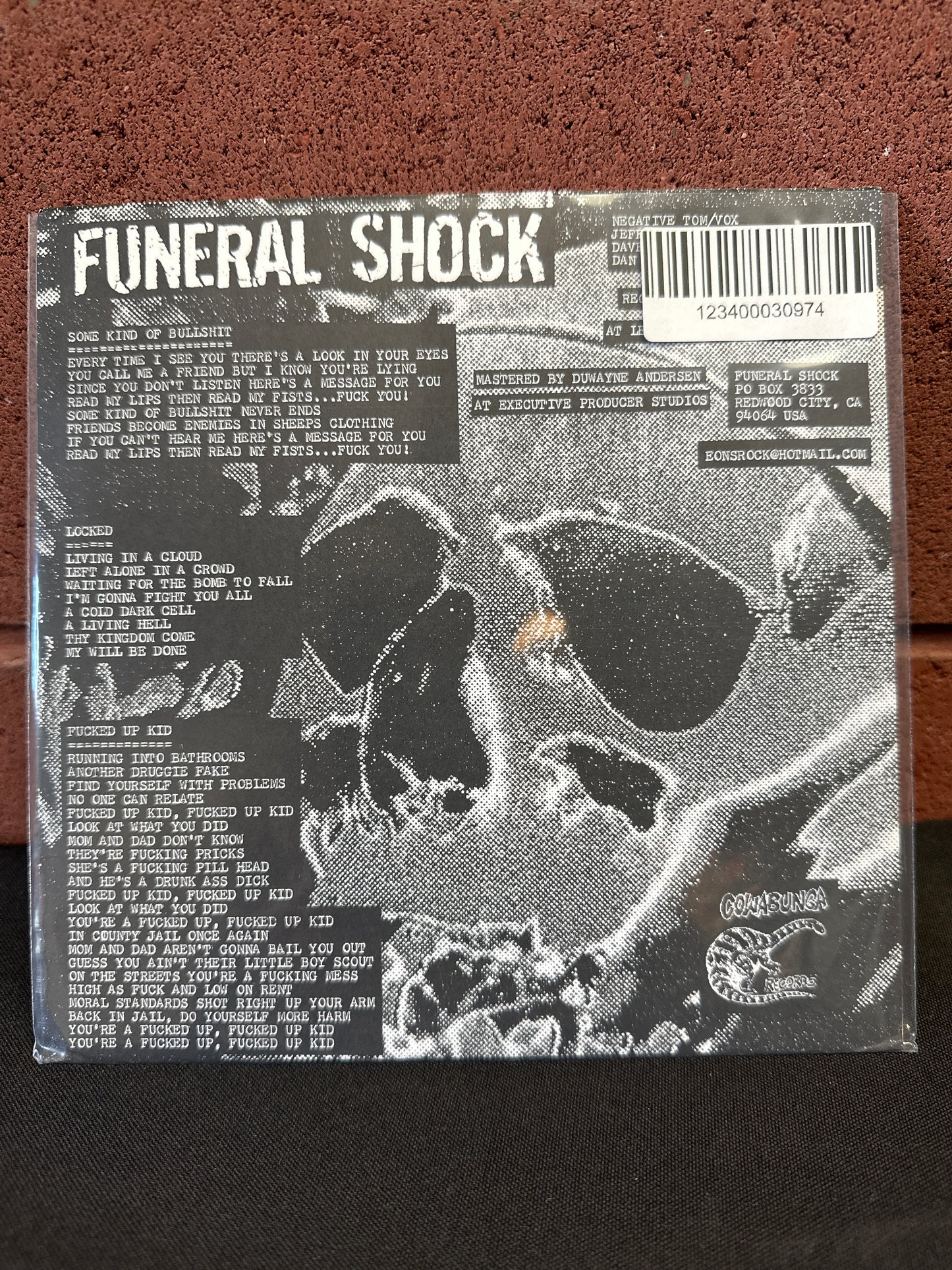 Used Vinyl:  Funeral Shock ”III” 7"