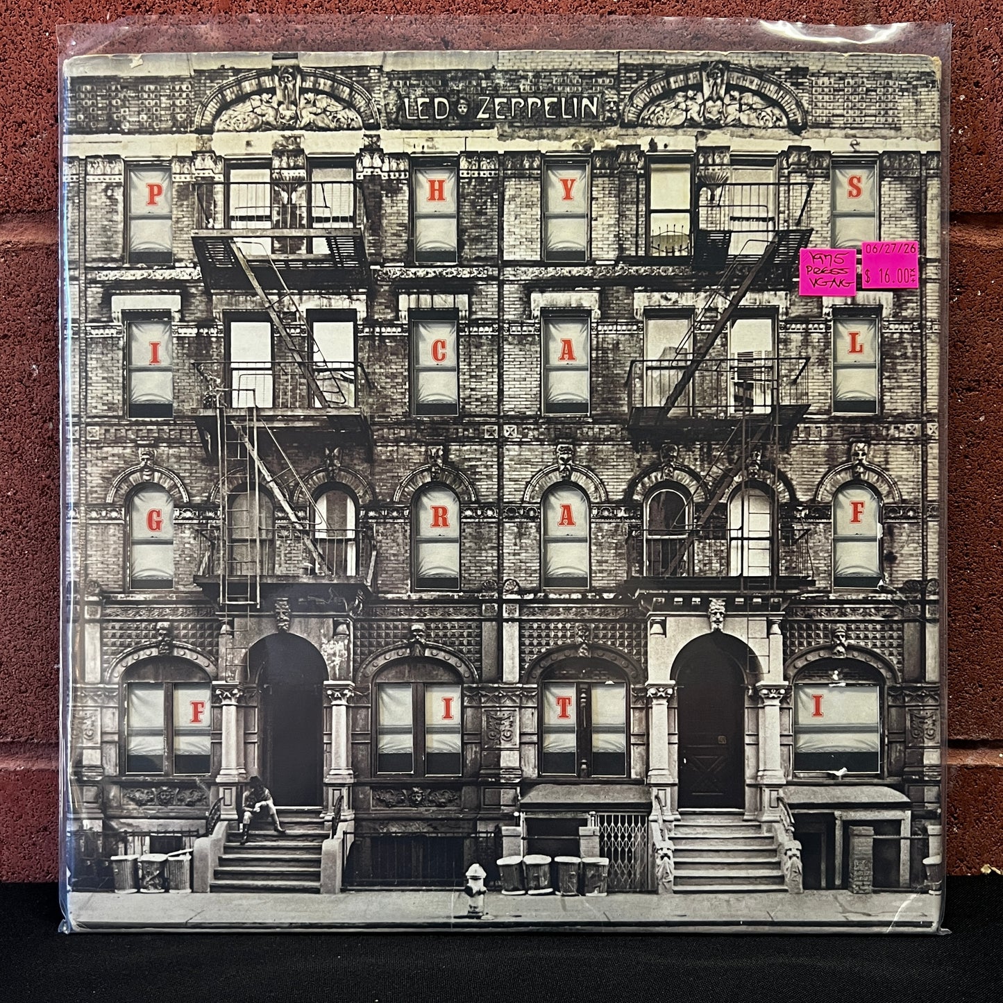 Used Vinyl: Led Zeppelin "Physical Graffiti" 2xLP (1975 Press)