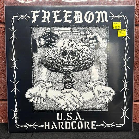 Used Vinyl:  Freedom ”USA Hardcore” LP (Red/Black vinyl)