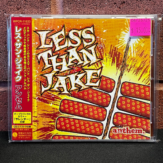 Used CD: Less Than Jake "Anthem" CD (2003 Japanese Press)