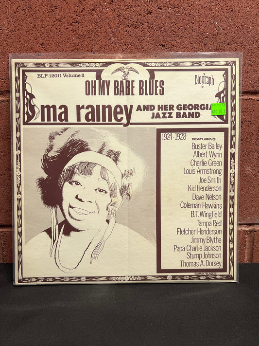 Used Vinyl: Ma Rainey And Her Georgia Jazz Band "Oh My Babe Blues" LP