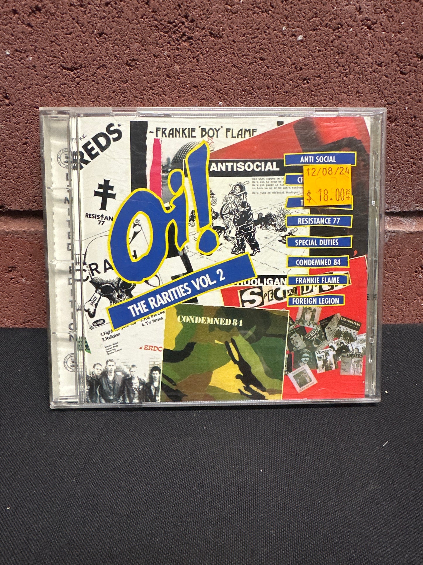 Used CD: V/A - "Oi! The Rarities Vol.2" CD