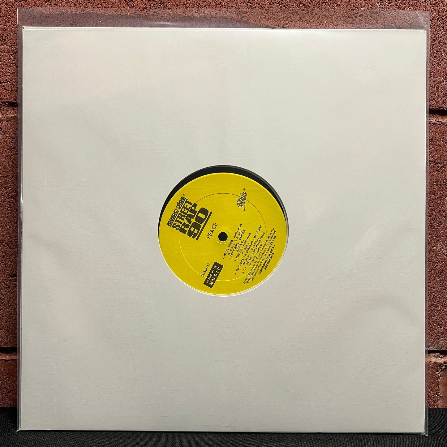 Used Vinyl: V/A "Music Plus Street Rap 90" LP (1990 Promo Press)