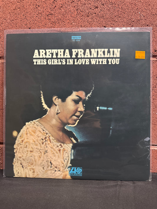 Used Vinyl:  Aretha Franklin ”This Girl's In Love With You” LP