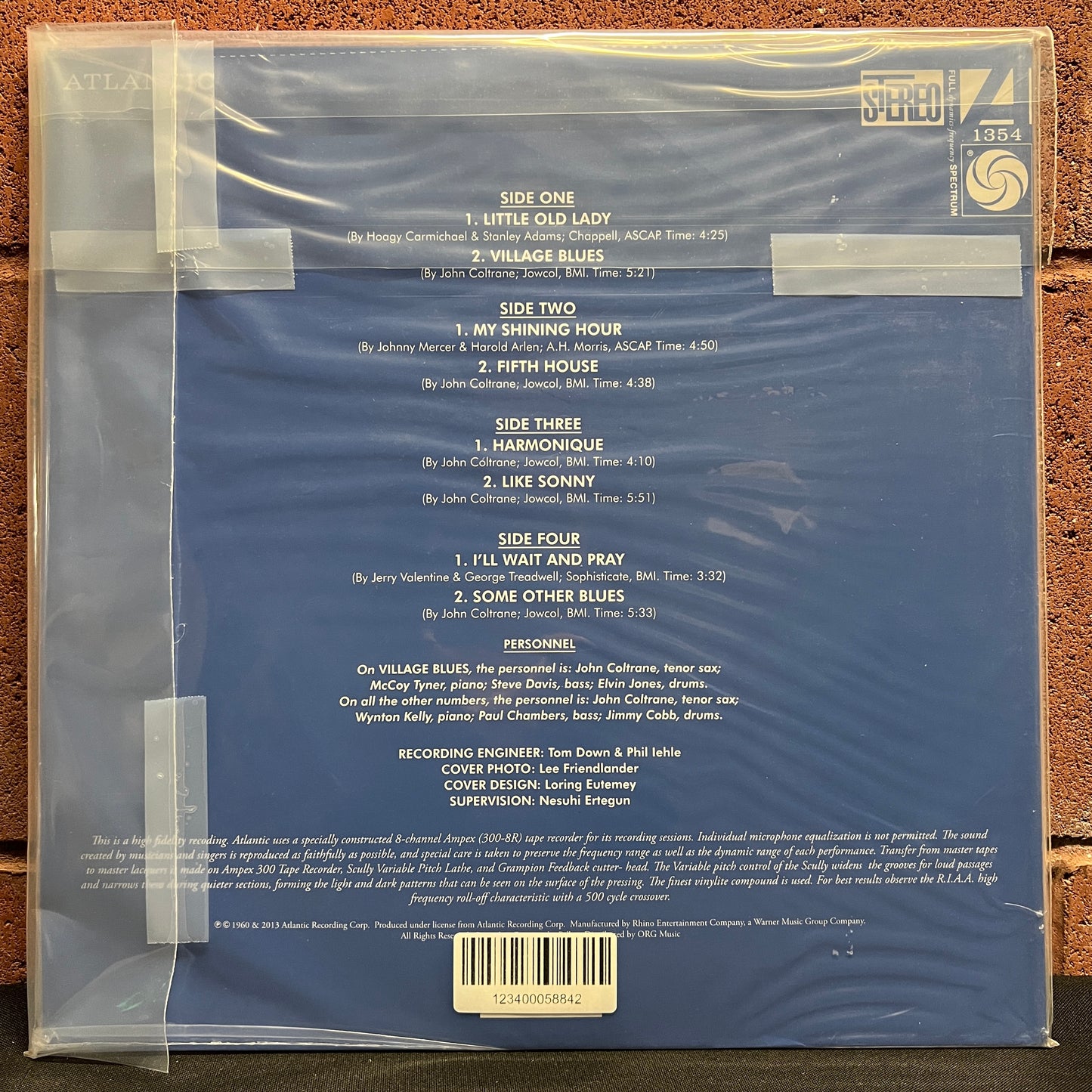 Used Vinyl: John Coltrane "Jazz" 2xLP (2014 180g Press)