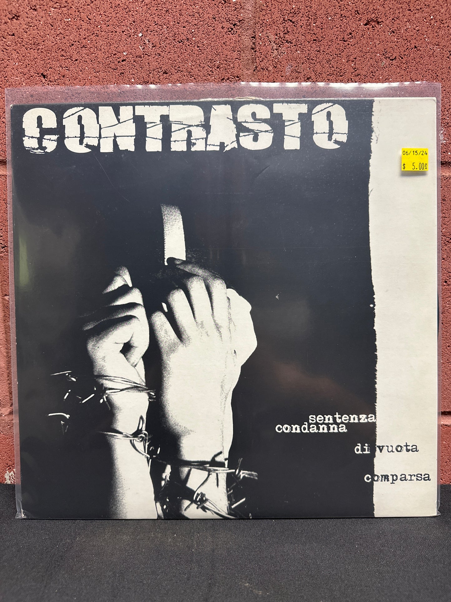 Used Vinyl:  Contrasto ”Sentenza Condanna Di Vuota Comparsa” LP