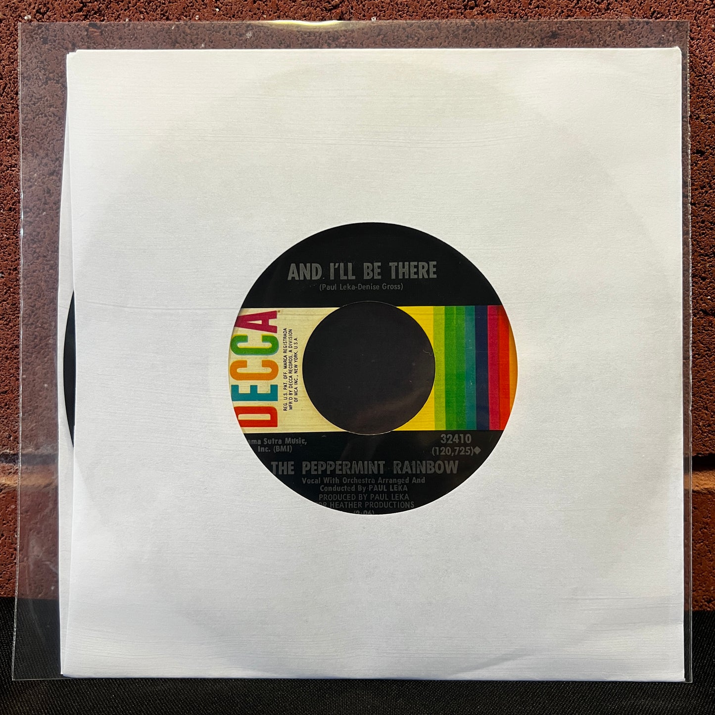 Used Vinyl: Peppermint Rainbow "Will You be Staying After Sunday" 7"