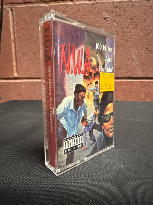 Used Cassette: N.W.A. "100 Miles And Runnin" Tape