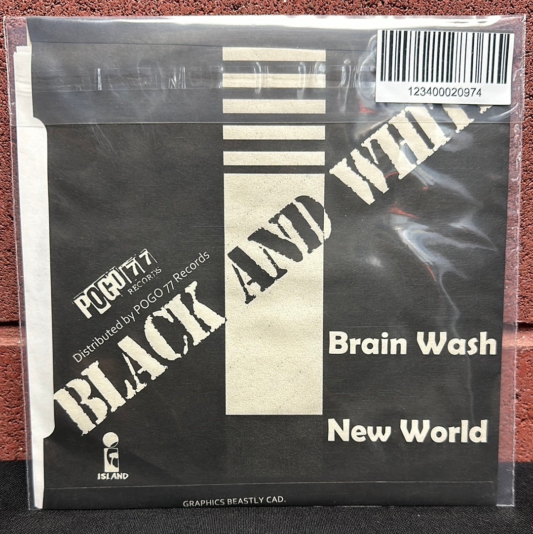 Used Vinyl:  Black And White ”Brain Wash” 7"