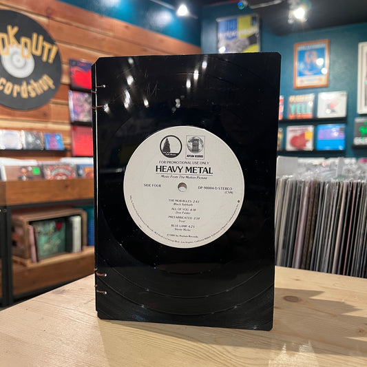 Heavy Metal / Alcatrazz Recycled Vinyl Journal