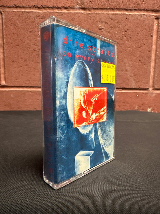 Used Cassette: Dire Straits "On Every Street" Tape