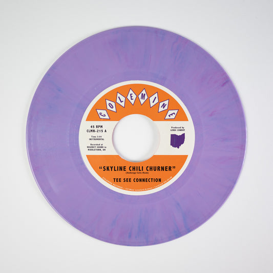 Tee See Connection & Leroi Conroy "Skyline Chili Churner / Queen City" 7" (Purple Rain)