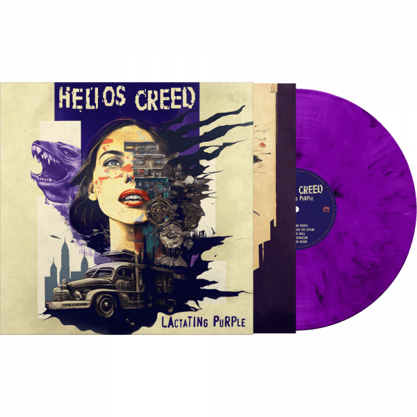 Helios Creed "Lactating Purple" LP (Purple Marble Vinyl)