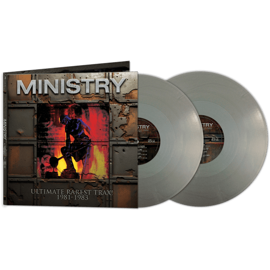 Ministry "Ultimate Rarest Trax! 1981-1983" 2xLP (Silver)