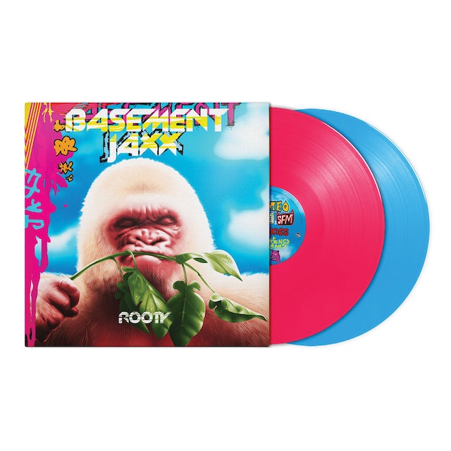 Basement Jaxx "Rooty" 2xLP (Blue and Pink Vinyl)