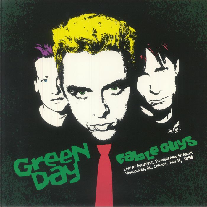 Used Vinyl: Green Day "Cable Guys Live at Edgefest 7/11/98" LP (2025 Black Vinyl Press)