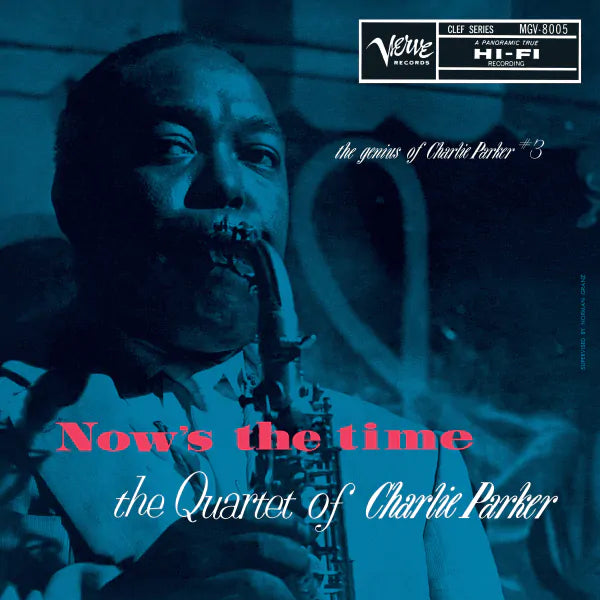 Charlie Parker "Now's The Time: The Genius Of Charlie Parker #3" LP (Verve By Request Series)