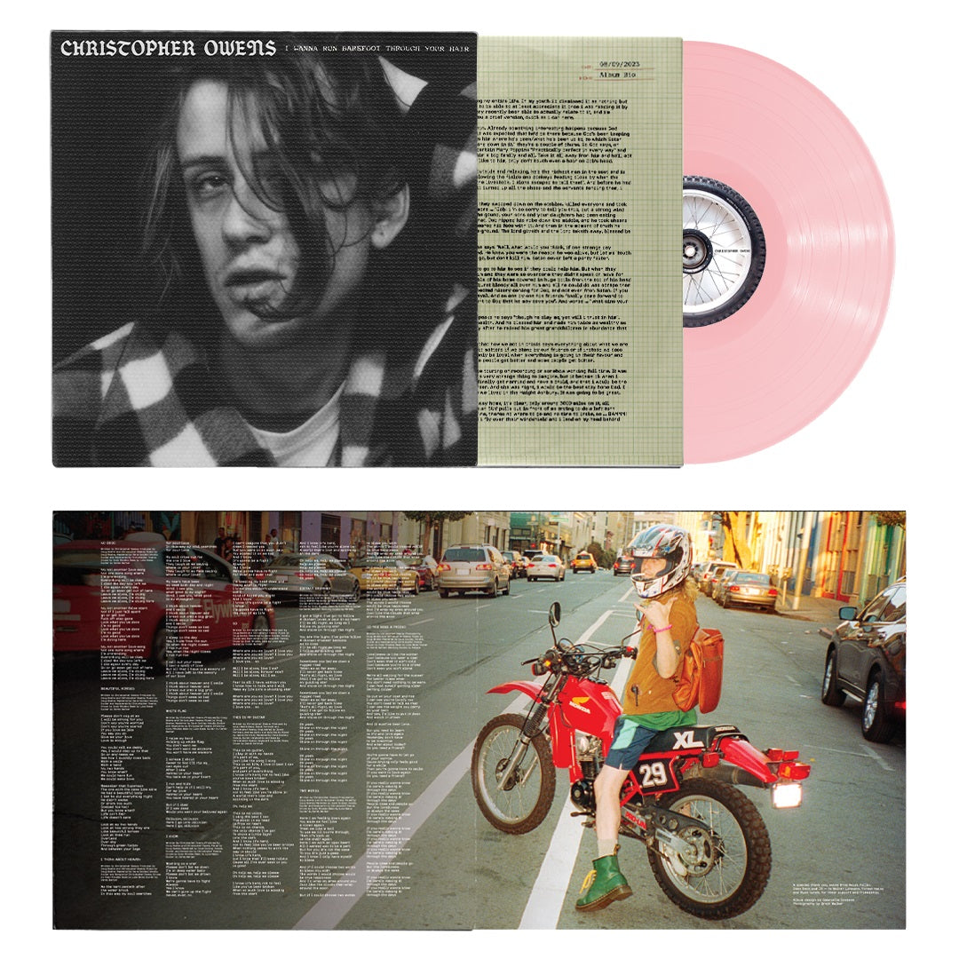 PRE-ORDER: Christopher Owens "I Wanna Run Barefoot Through Your Hair" LP (Baby Pink Vinyl)