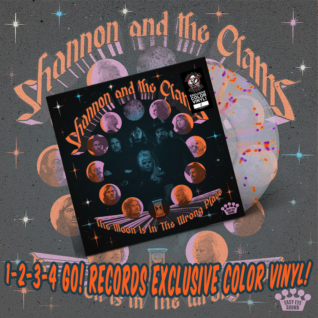 PRE-ORDER: Shannon & The Clams "The Moon Is In The Wrong Place" LP (1-2-3-4 GO! RECORDS EXCLUSIVE!)