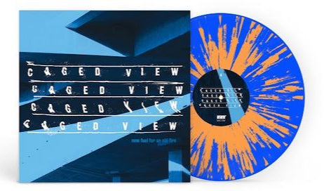 Caged View "New Fuel For An Old Fire" LP (Blue w/ Orange Splatter)
