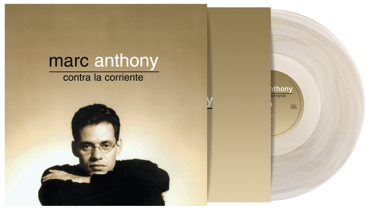 PRE-ORDER: Marc Anthony "Contra La Corriente" LP (Translucent Smoke Color Vinyl)