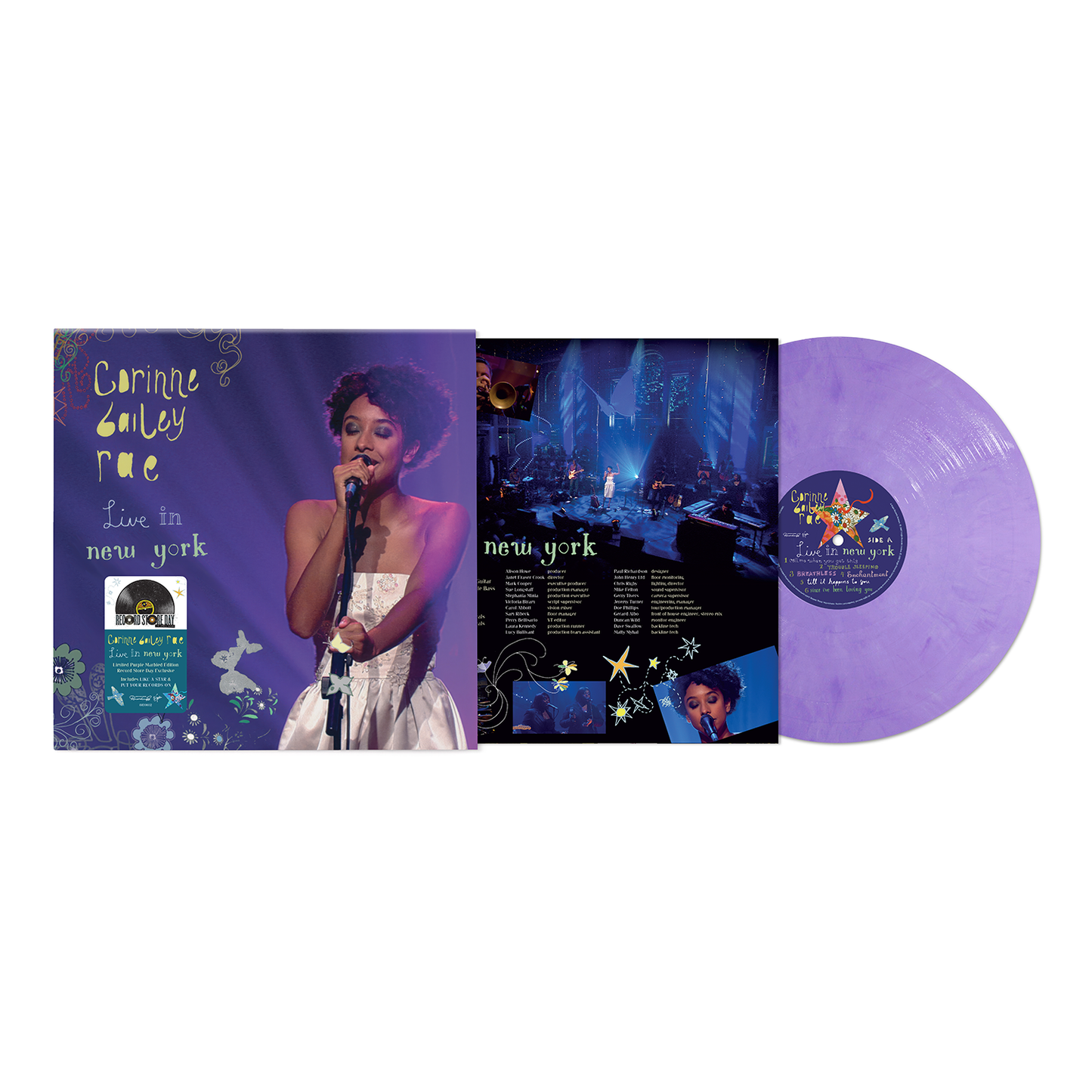 Corinne Bailey Rae "Live In New York" LP (Purple Vinyl) (RSD 2026)
