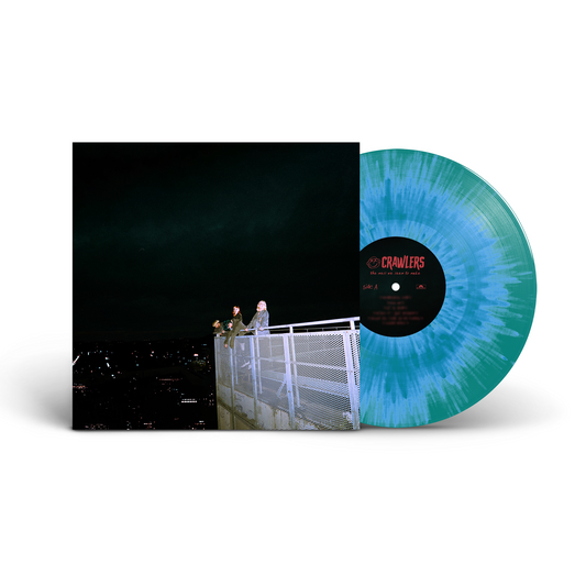 Crawlers "The Mess We Seem To Make" LP (Blue Splatter Vinyl)