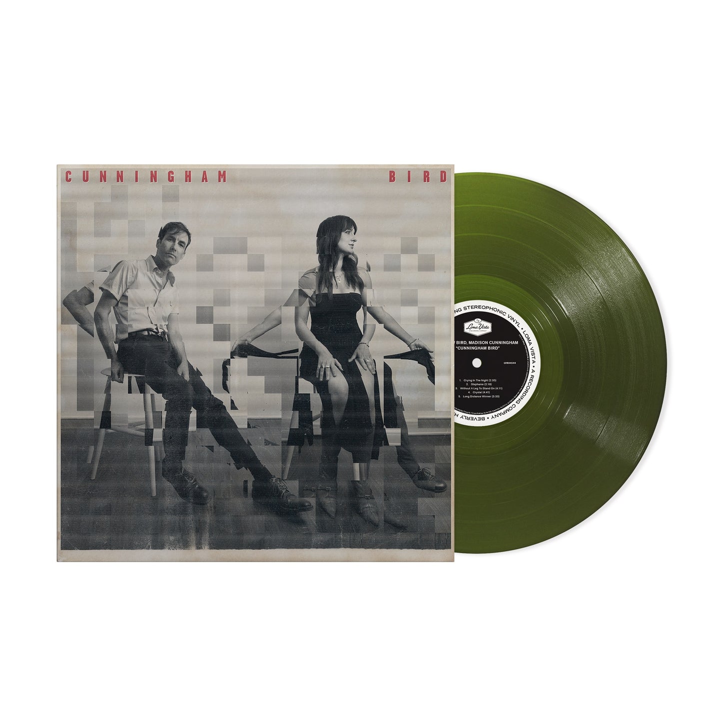 PRE-ORDER: Andrew Bird & Madison Cunningham "Cunningham Bird" LP (Translucent Forest Green  Vinyl)