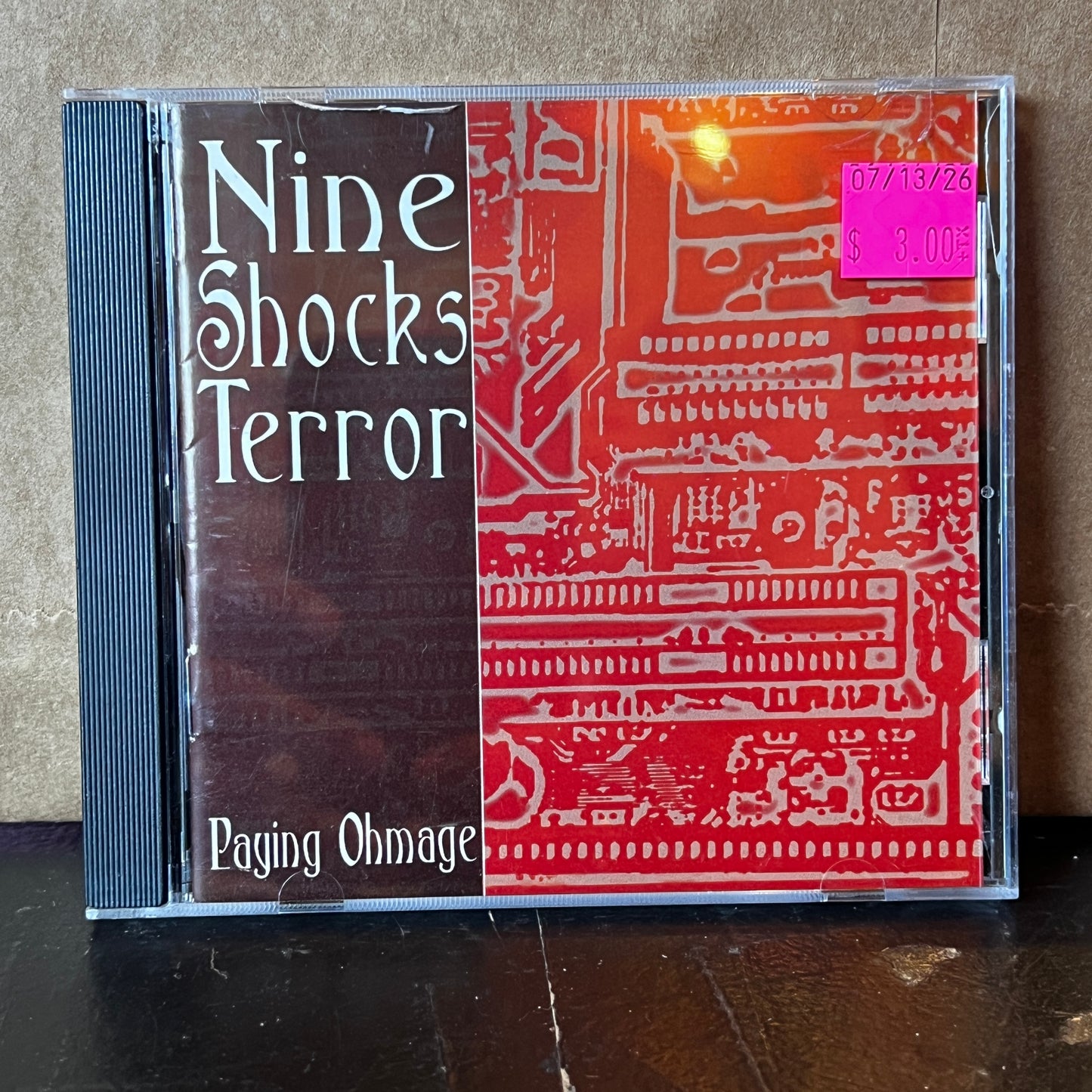 Used CD: Nine Shocks Terror "Paying Ohmage" CD