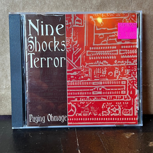 Used CD: Nine Shocks Terror "Paying Ohmage" CD
