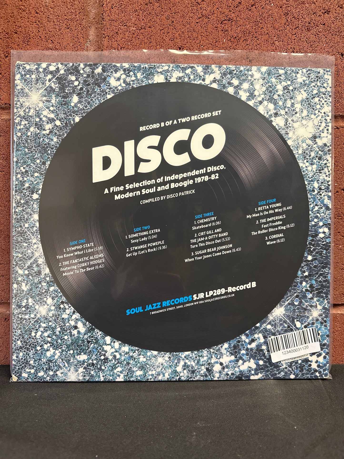 Used Vinyl:  Various ”Disco (A Fine Selection Of Independent Disco, Modern Soul & Boogie 1978-82) (Record B)” 2x12"