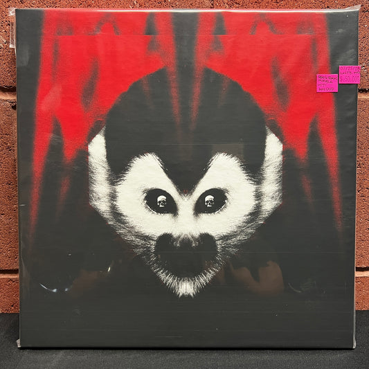 Used Vinyl: The White Stripes "Under Amazonian Lights" 2xLP+7"+DVD Set (2015 Press - Red & Black Marble / White Vinyl)