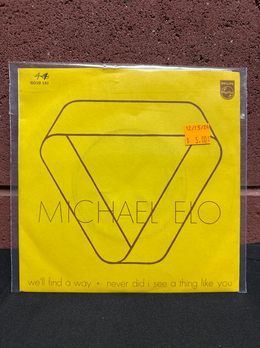Used Vinyl: Michael Elo "We'll Find A Way / Never Did I See A Thing Like You" 7"