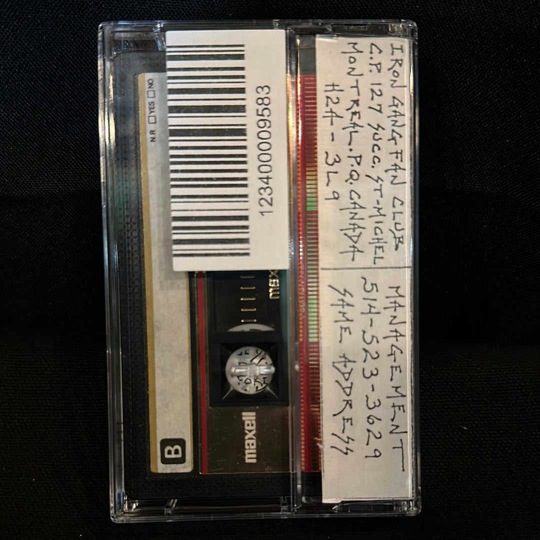 Used Tape:  Voivod ”Anachronism” Cassette