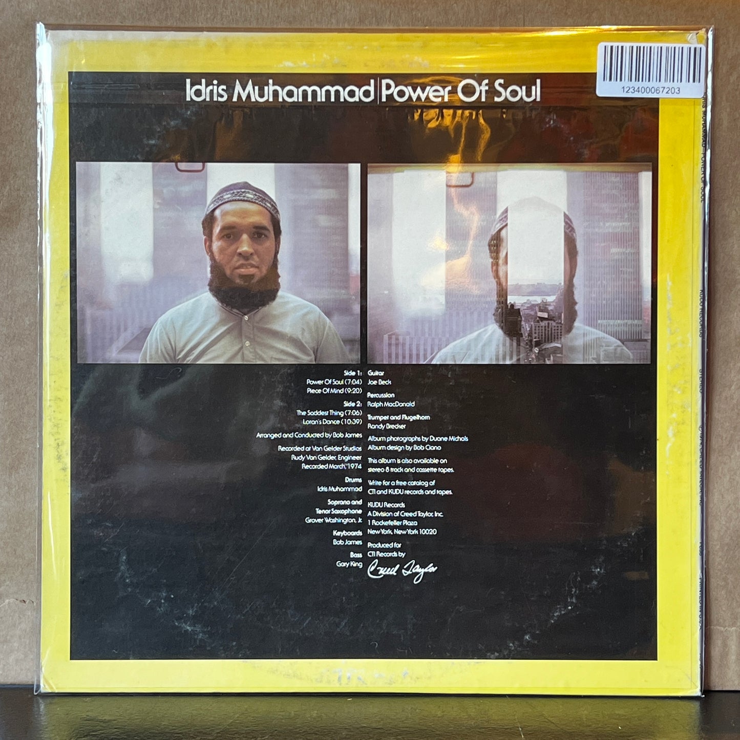 Used Vinyl: Idris Muhammad ‎"Power Of Soul" LP (1974 Press)
