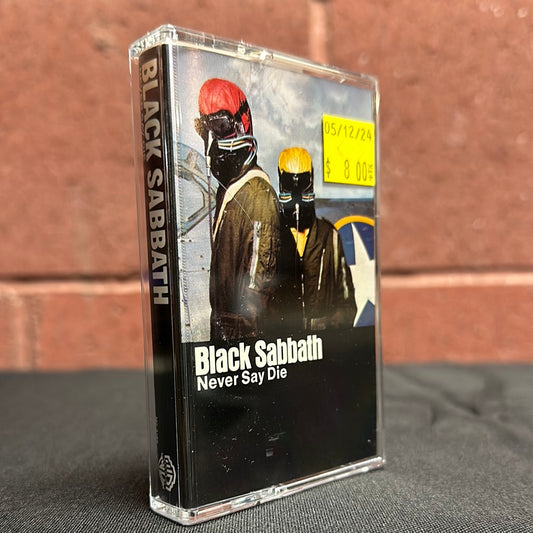 USED TAPE: Black Sabbath "Never Say Die" Cassette